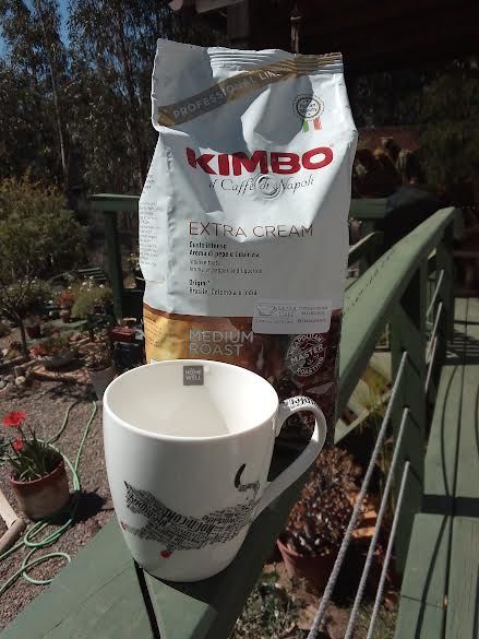 Customer photo review of Kimbo Espresso Extra Cream 1kg Grano Entero