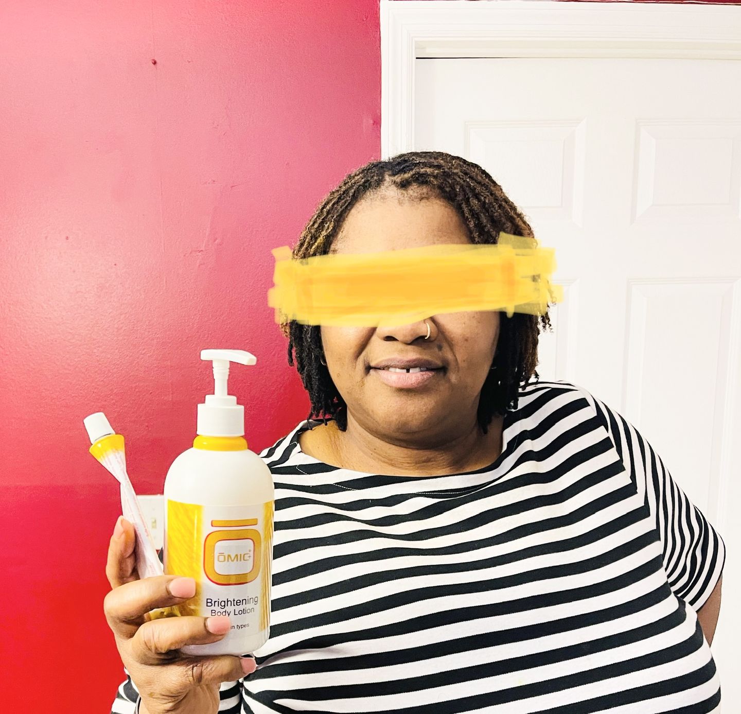 Customer photo review of OMIC Brightening Body Lotion - 500ml