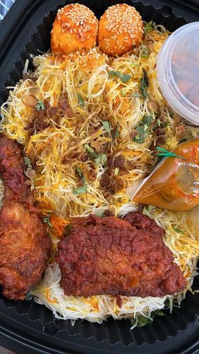 Customer photo review of BEE HOON BRIYANI SET