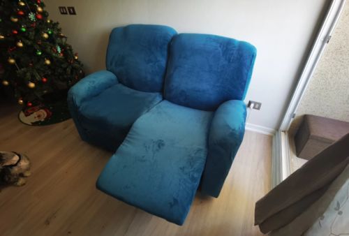 Customer photo review of Cabrexa 2 Seater Recliner Slipcovers