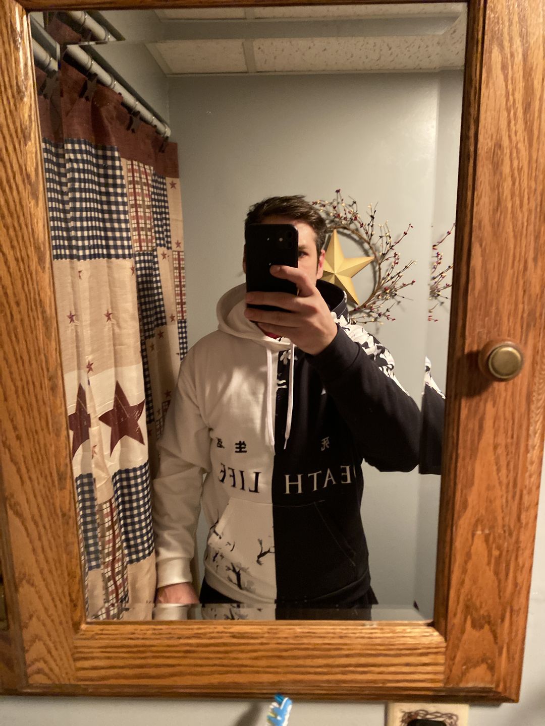Customer photo review of Death & Life Hoodie