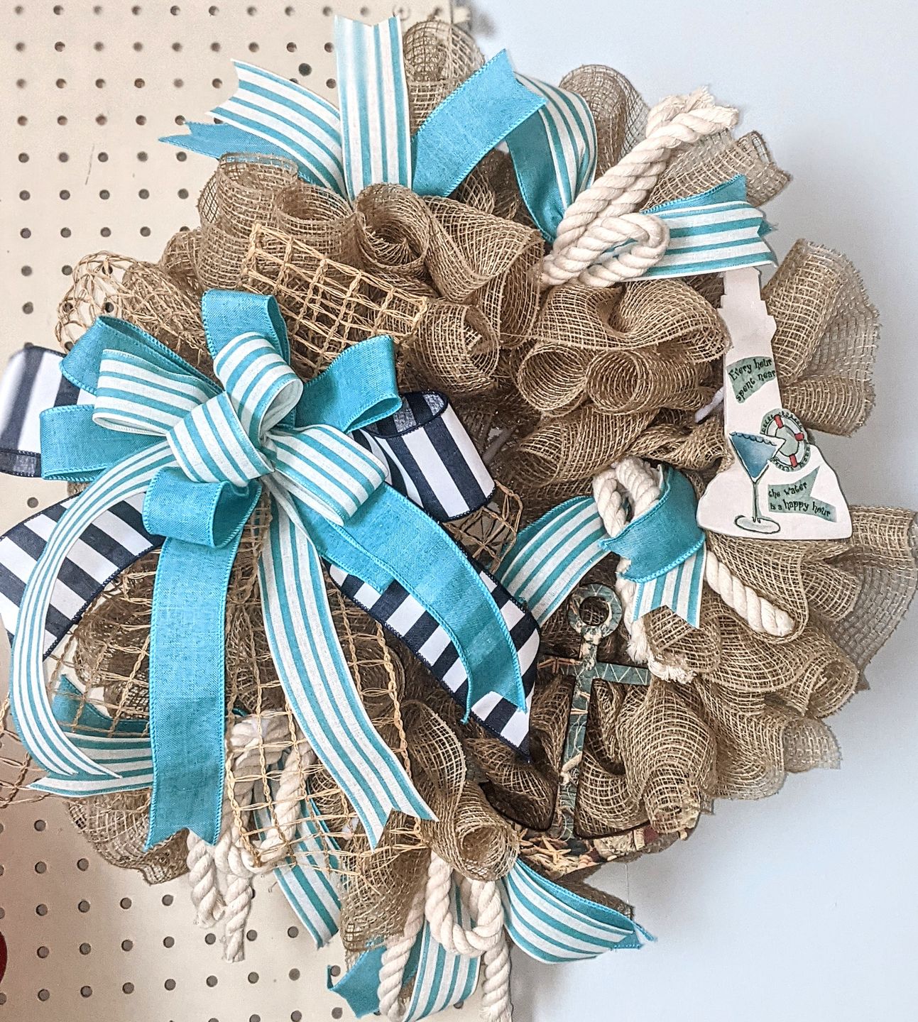 Customer photo review of Unfinished Wooden Anchor Silhoutte - Craft- up to 24" DIY