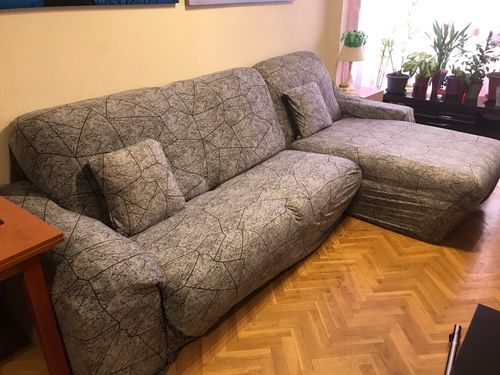 Customer photo review of Cabrexa Stretch Sofa Couch Covers