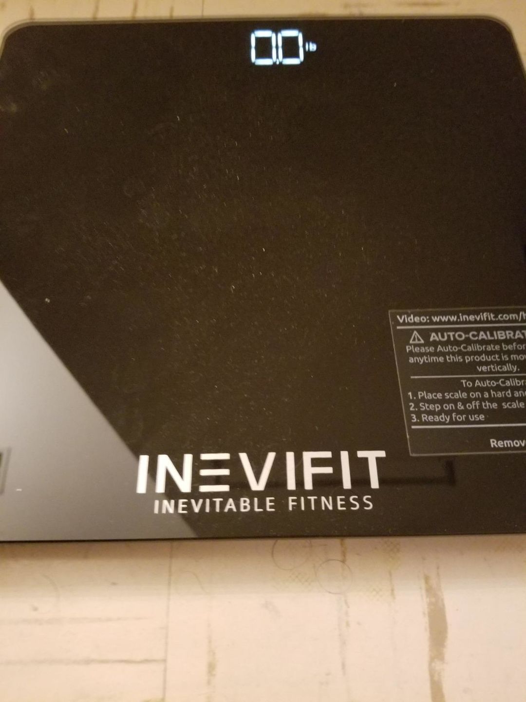 Customer photo review of INEVIFIT | Bathroom Scale