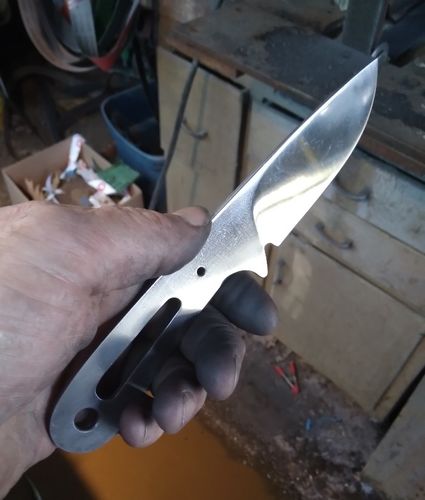 Customer photo review of 2 X 72 Inch Knife Makers Sanding Belts Assortment
