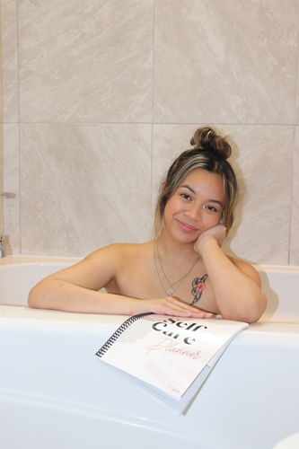 Customer photo review of Self Care Planner