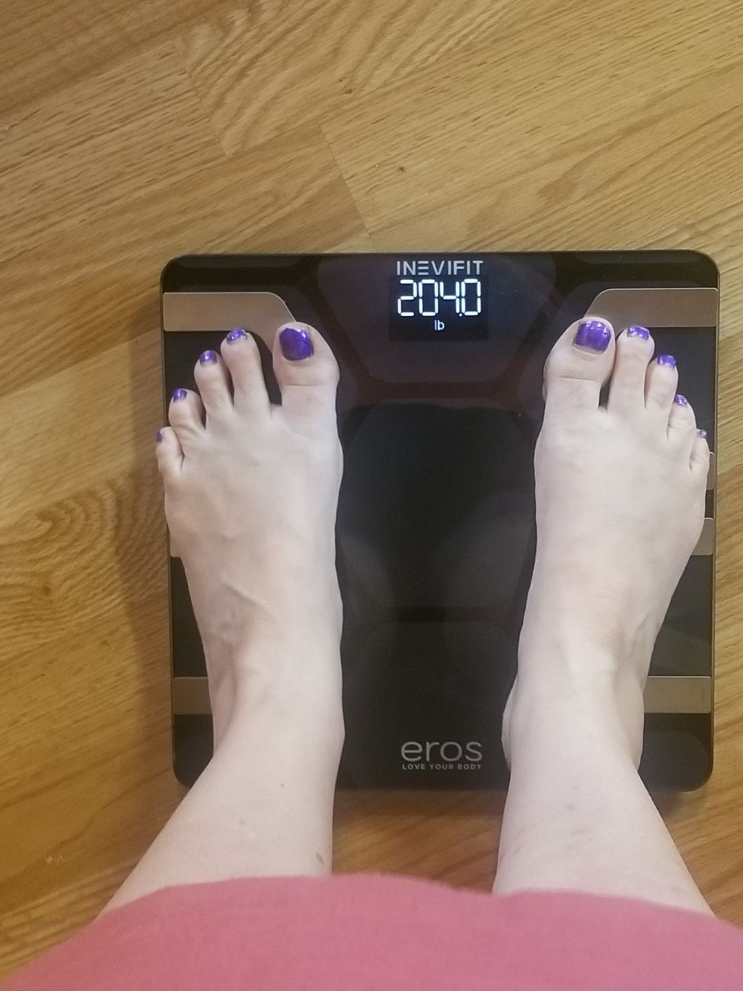 Customer photo review of INEVIFIT | Eros Smart Body Fat Scale