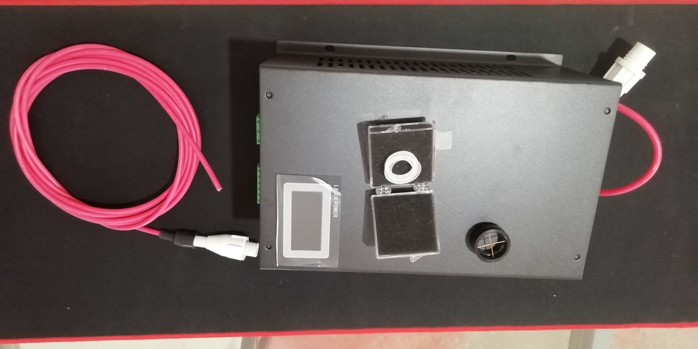Customer photo review of Cloudray 100W MYJG CO2 Laser Power Supply With LCD Display