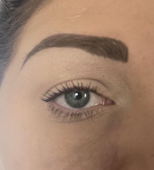 Customer photo review of AVA Brow Stamp Kit