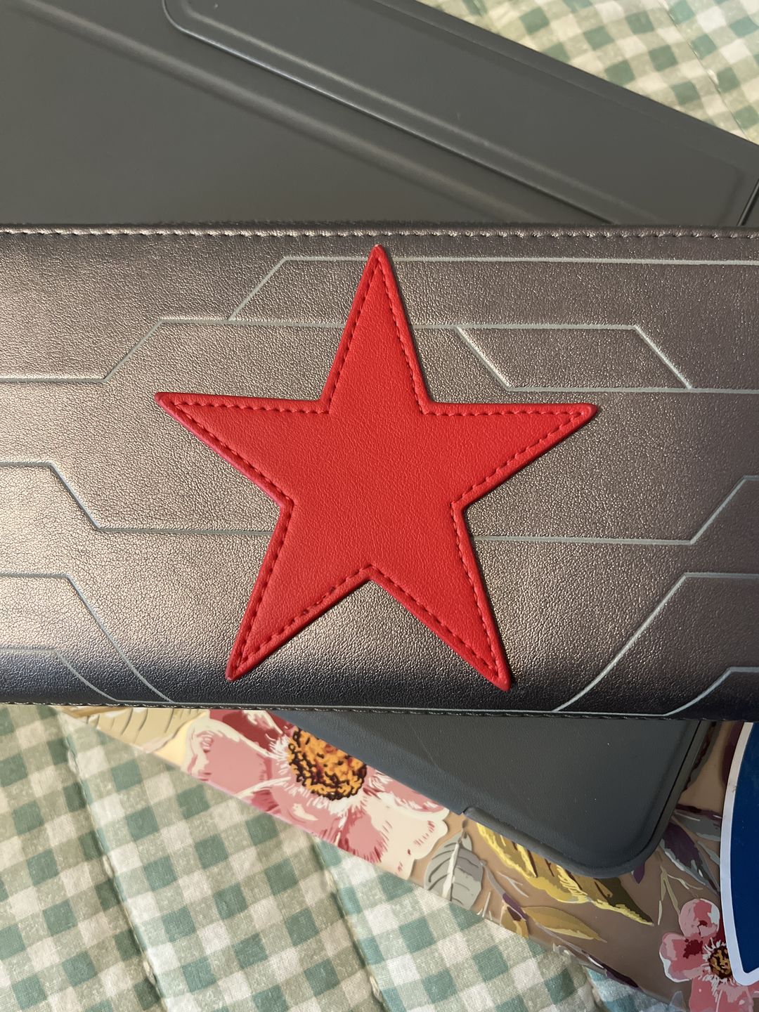 Customer photo review of Marvel Winter Soldier Cosplay Zip-Around Wallet