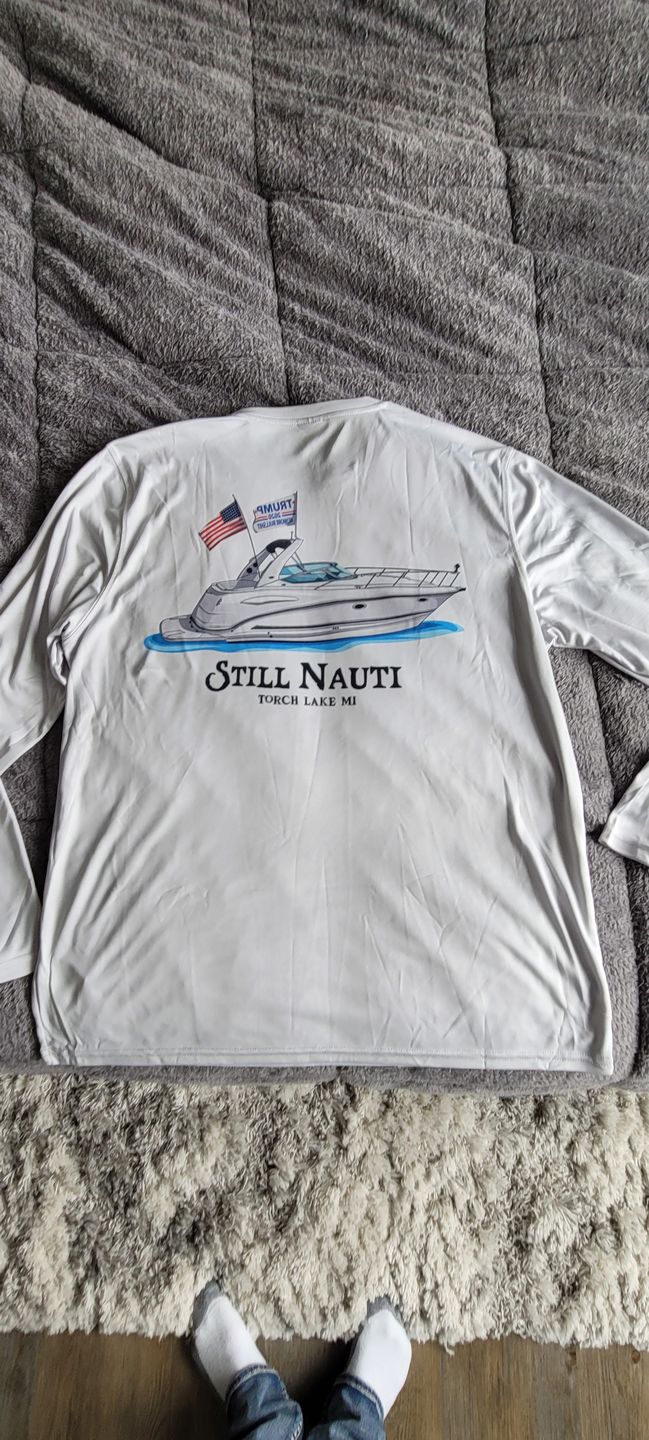Customer photo review of Custom Long Sleeve Shirts