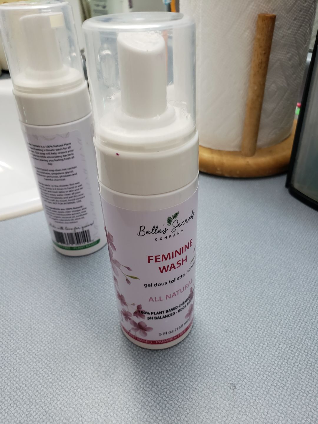 Customer photo review of Natural Yoni Wash