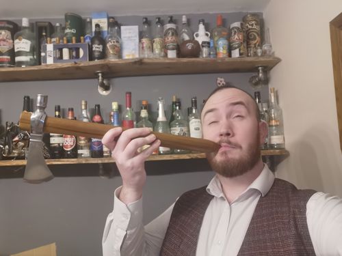 Customer photo review of Tomahawk Peace Pipe