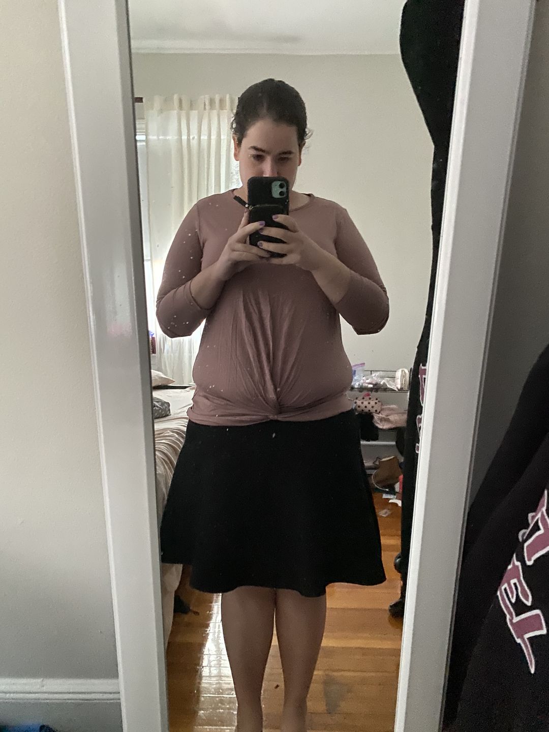 Customer photo review of Amazing MM Skirt - Year Round Black
