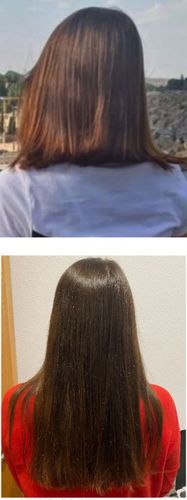Customer photo review of LOS INDISPENSABLES DE HAIR PLUS
