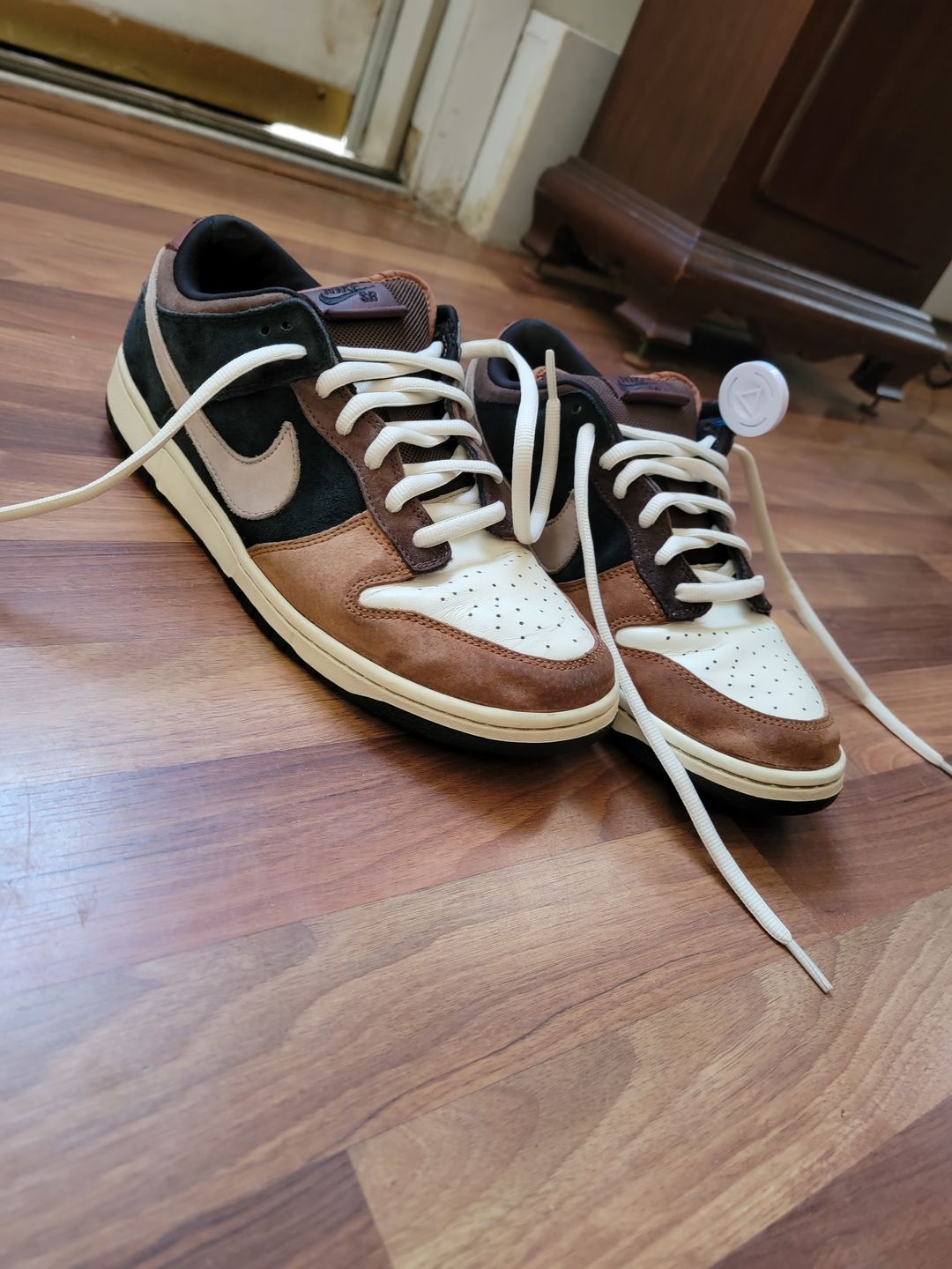 Customer photo review of Thick Oval Shoe Laces (Nike SB Laces)