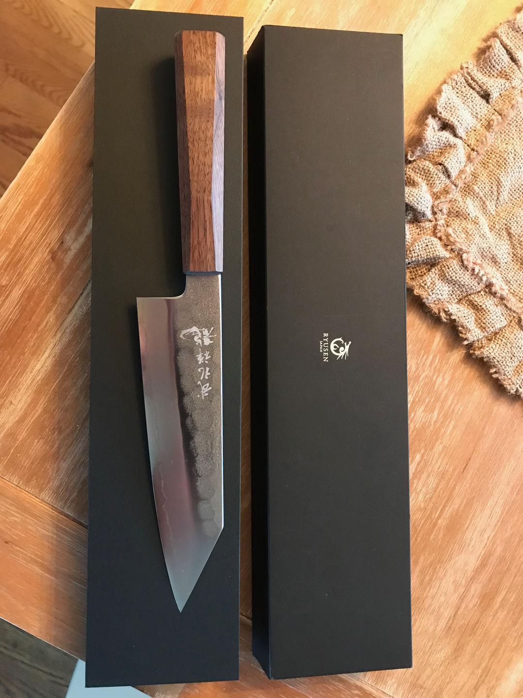 Customer photo review of Ryusen Hamono Blazen Bunka 175 mm