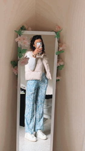 Customer photo review of Ripped Jean Shorts