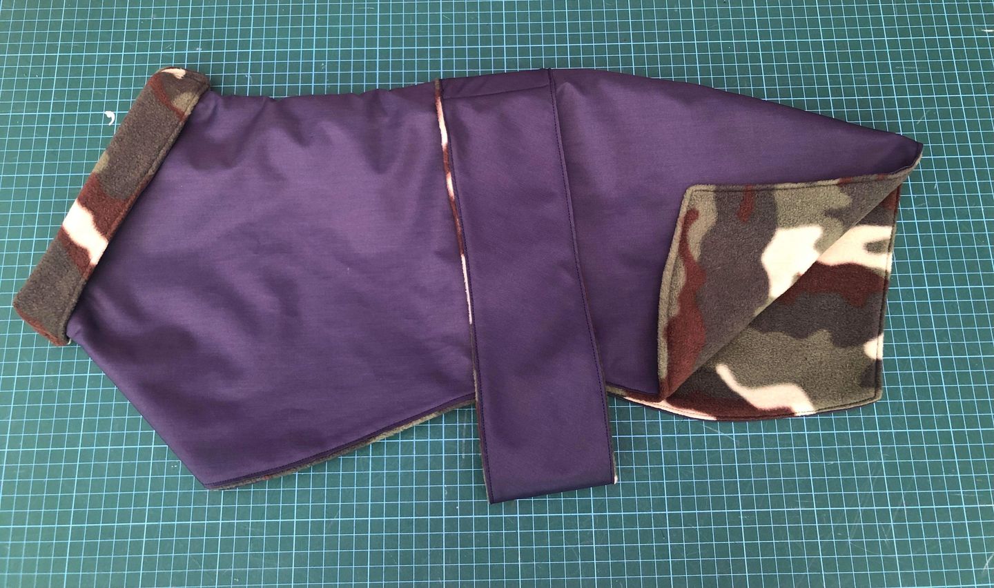 Customer photo review of Camo Anti Pill Polar Fleece Fabric