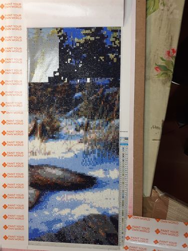 Customer photo review of Eigen Foto Diamond Painting