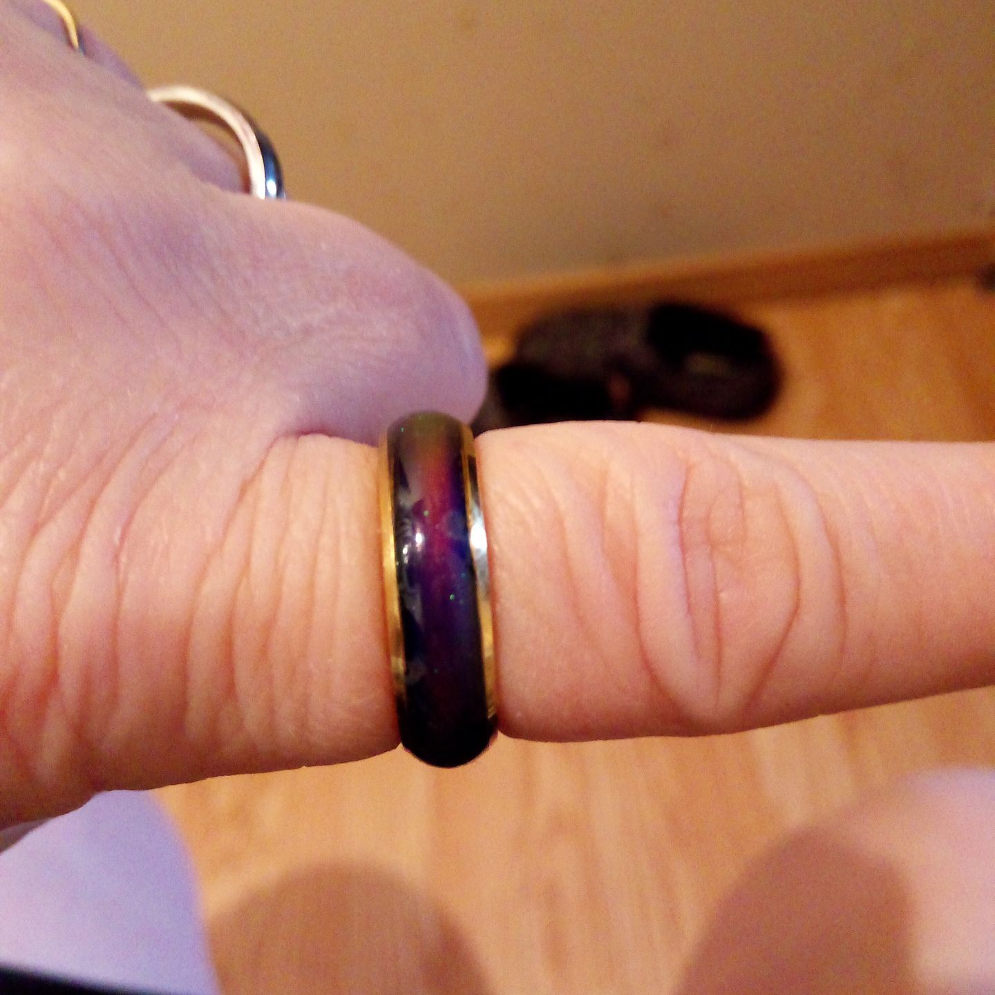 Customer photo review of Mystical Mood Ring