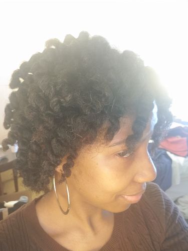 Customer photo review of Healthy Hair Kit