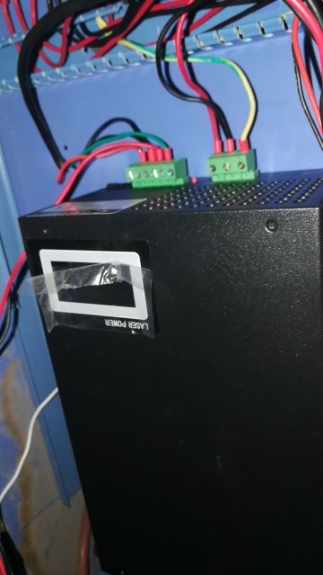 Customer photo review of Cloudray 100W MYJG CO2 Laser Power Supply With LCD Display