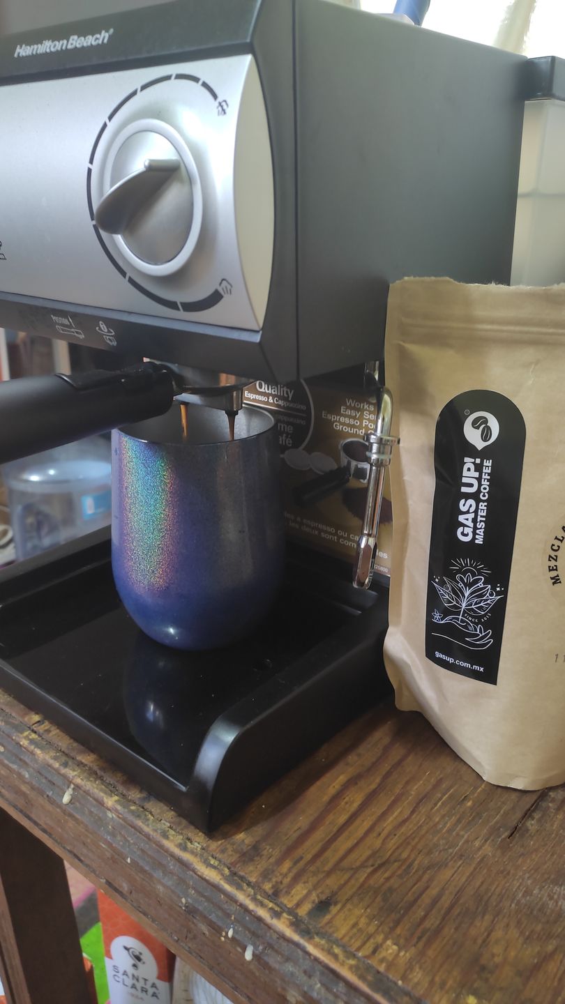 Customer photo review of Mezcla Espresso