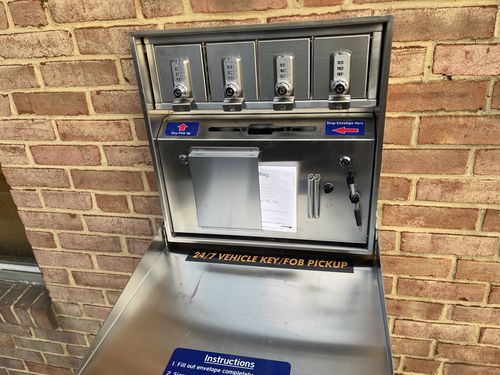 Customer photo review of Key Drop Lock Box