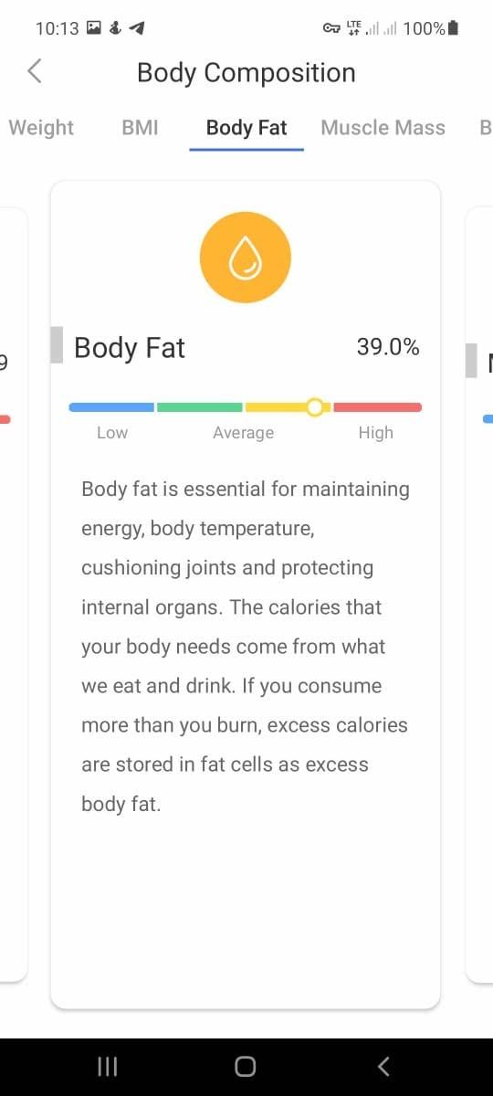 Customer photo review of INEVIFIT | Smart Body Fat Scale