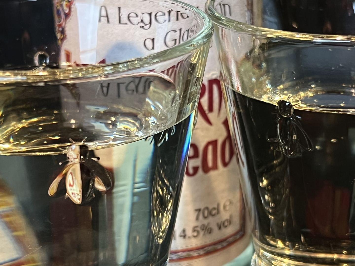 Customer photo review of Lindisfarne Traditional Mead