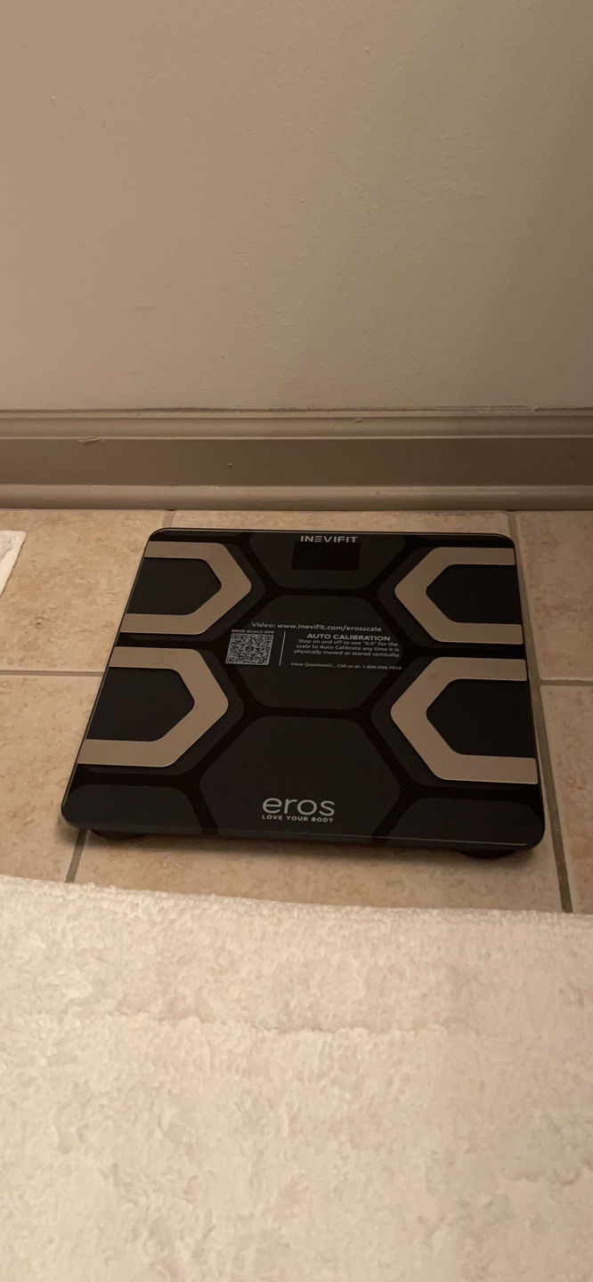 Customer photo review of INEVIFIT | Eros Smart Body Fat Scale