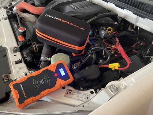 Customer photo review of iTECH2000A 2000 Amp Portable Lithium Jump Starter