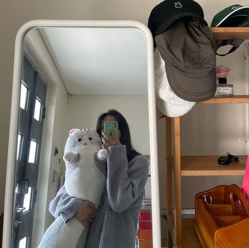 Customer photo review of Long Cat Plush