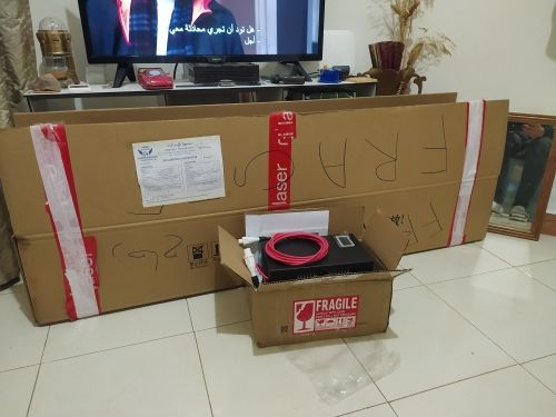 Customer photo review of Cloudray 100W MYJG CO2 Laser Power Supply With LCD Display