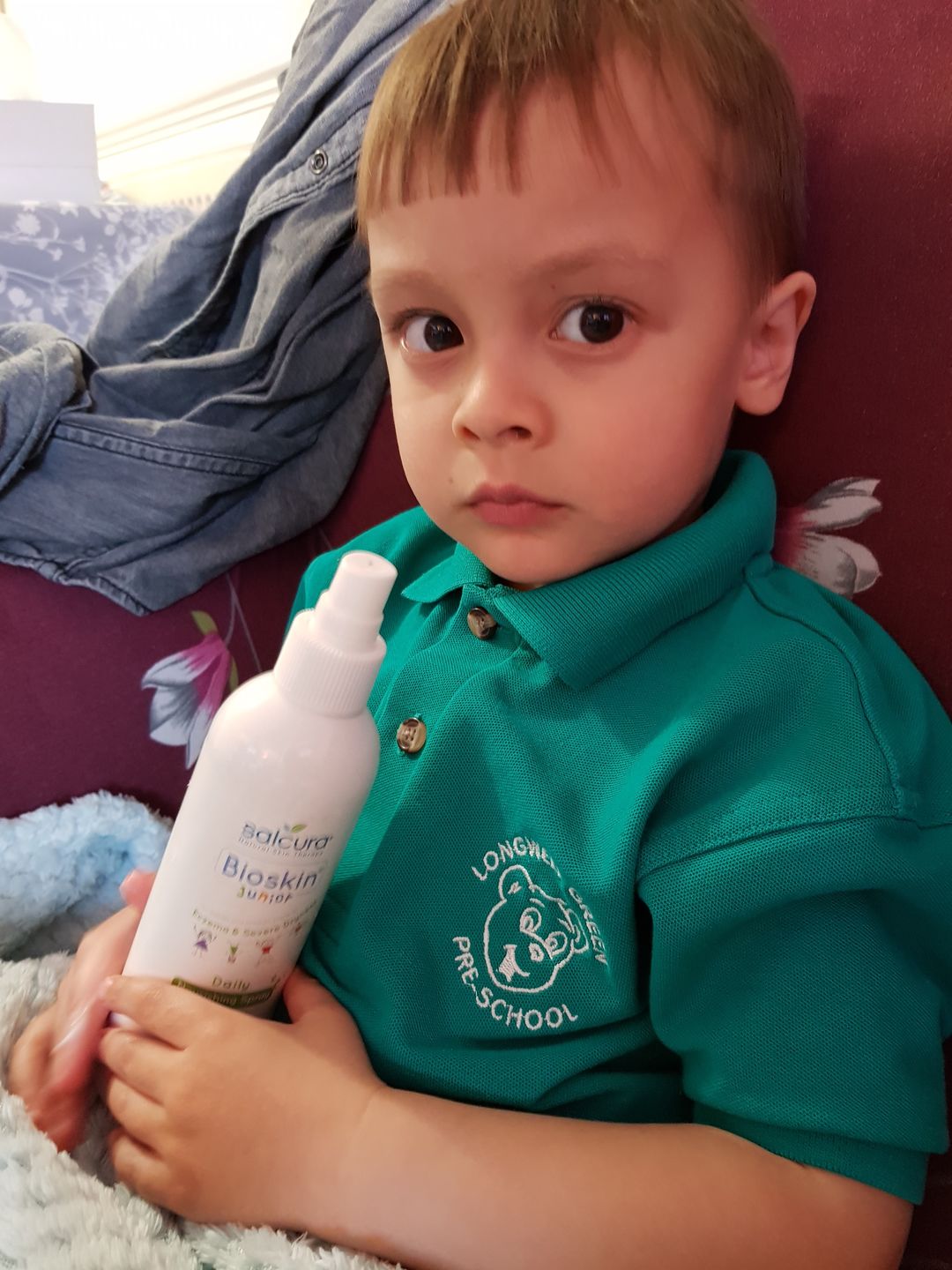 Customer photo review of Bioskin Junior Daily Nourishing Spray