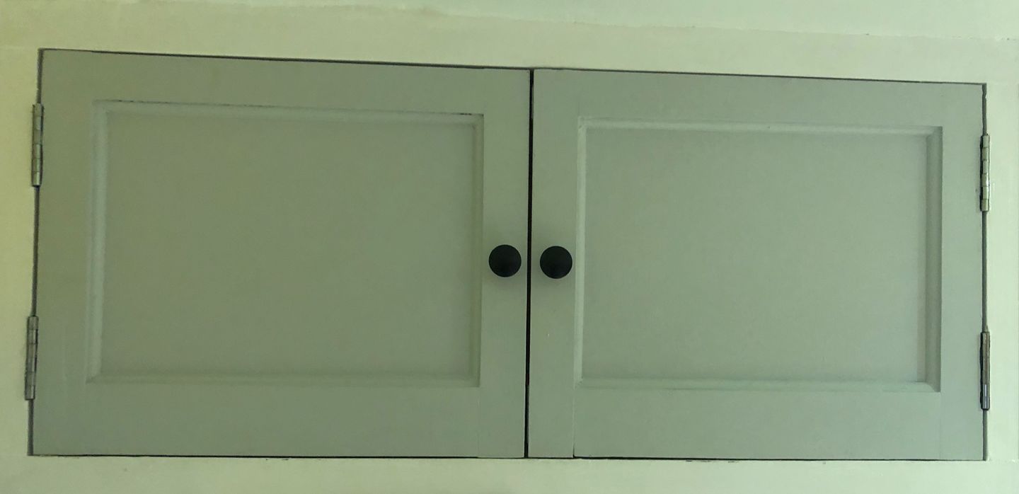Customer photo review of Classic Cast Iron Cupboard Handles | Black
