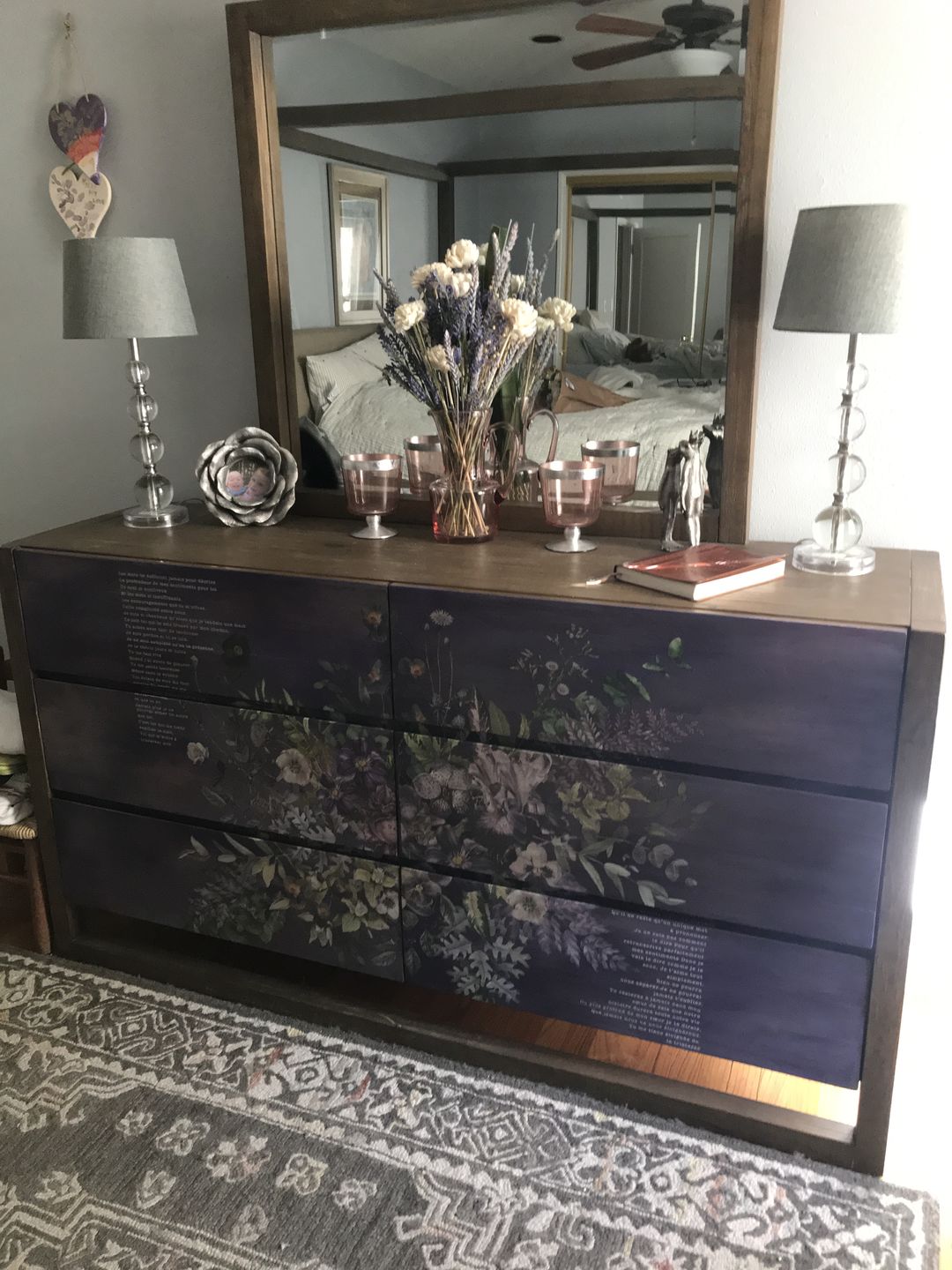 Customer photo review of Going Plum Crazy - One Step Paint