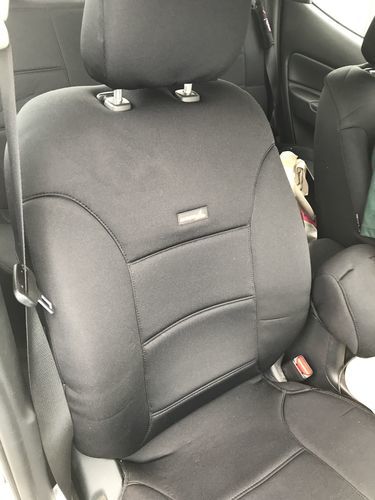 Customer photo review of Toyota Rav4 Hybrid series - Sharkskin™ Neoprene Seat Covers