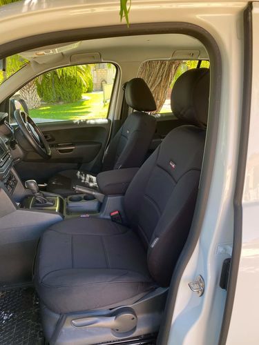 Customer photo review of Toyota Hilux Dual Cab - Sharkskin™ Neoprene Seat Covers