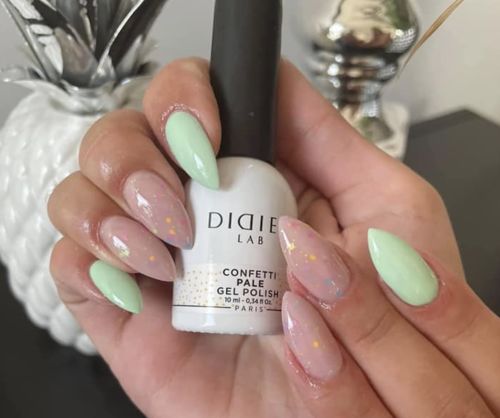 Fotorecensie van een klant over Gel polish "Didier Lab",Confetti, Pale