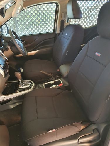 Customer photo review of Toyota Rav4 Hybrid series - Sharkskin™ Neoprene Seat Covers
