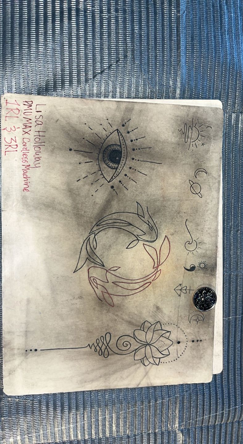 Customer photo review of PMU Online Course for Tiny Tattoos