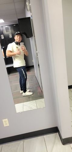 Customer photo review of Navy Blazer Essential™ Joggers