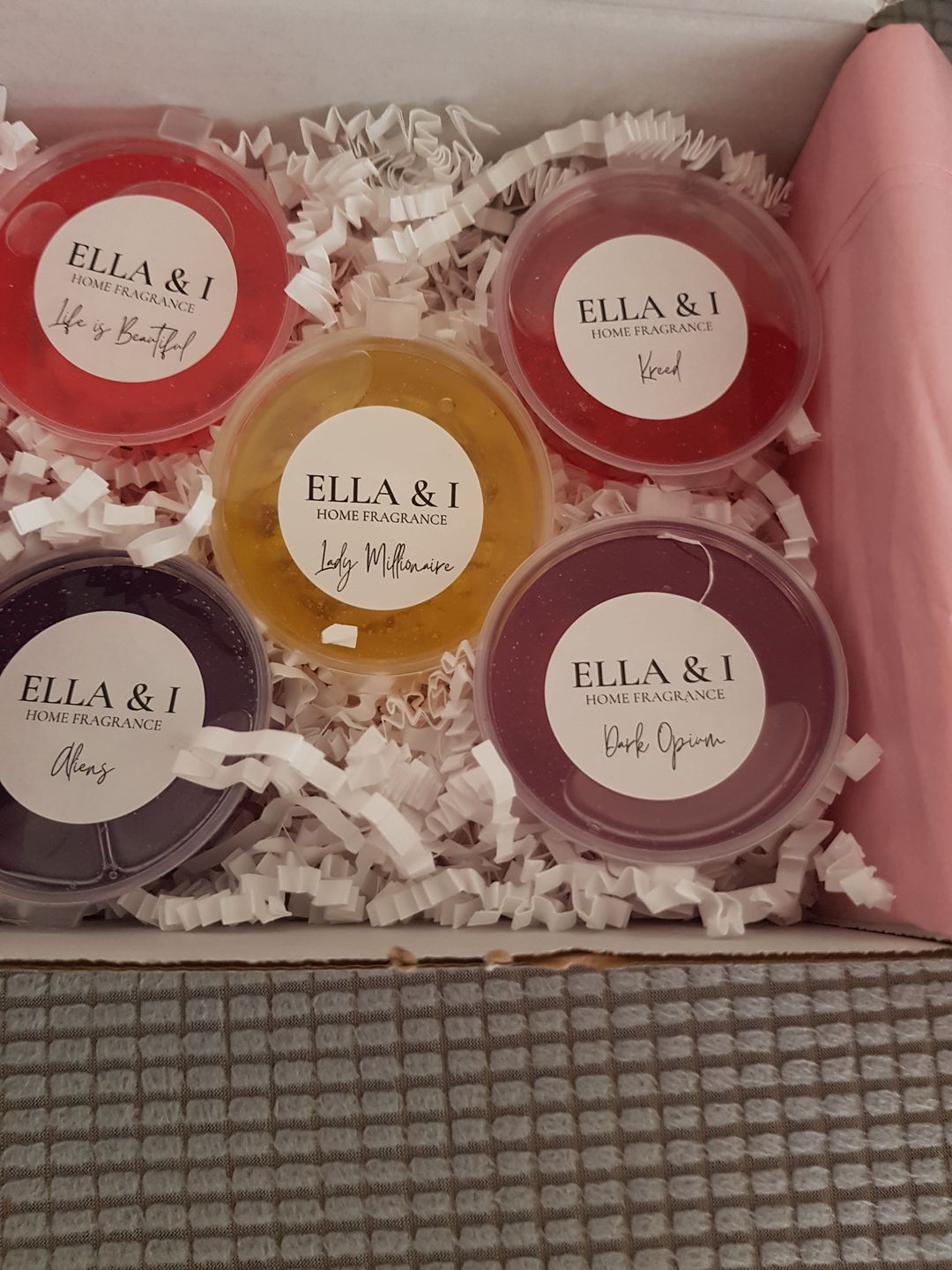 Customer photo review of His & Her Fragrance Set