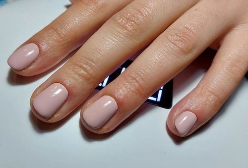 Fotorecensie van een klant over Sculpture Polybase "Didier Lab", Blush Beige, 10ml