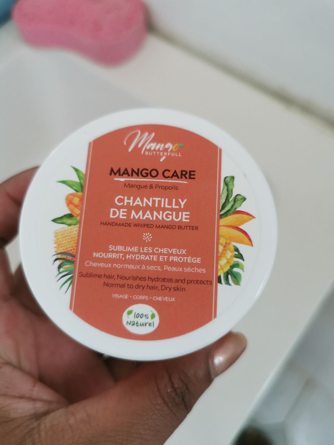 Customer photo review of Chantilly de Mangue CARE