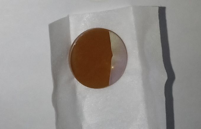 Customer photo review of Cloudray CO2 Laser China PVD ZnSe Focus Lens