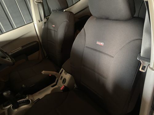 Customer photo review of Toyota Hilux Dual Cab - Sharkskin™ Neoprene Seat Covers