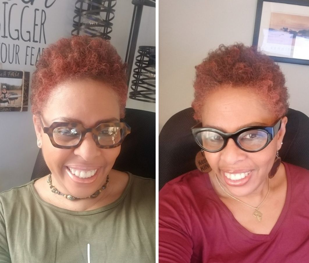 Customer photo review of Baby Blonde - Mysteek Color Pop